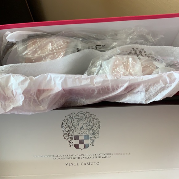 Vince Camuto Studded Slides - Picture 2 of 9